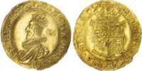 Charles, Unite of Twenty Shillings, 1629-1630, Tower mint