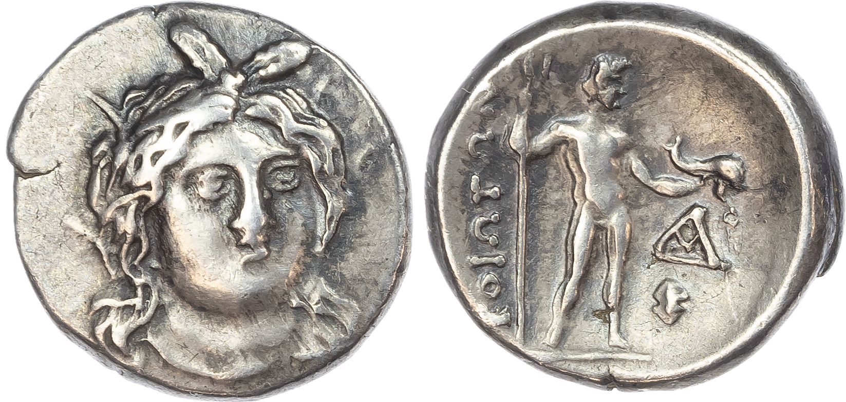 Thebes, Silver Drachm