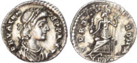 Valens, Silver Siliqua