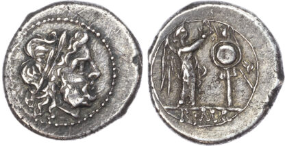 Anonymous (c. 211-208 BC) AR Victoriatus