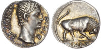 Augustus, Silver Denarius
