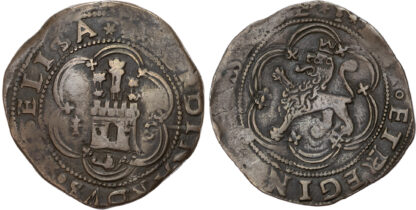 Spain, Ferdinand and Isabella (1474-1504), copper 4 Maravedis
