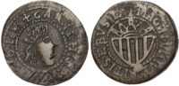 Spain, Kingdom of Majorca, Charles II (1665-1700), copper Cinquena - Ibiza