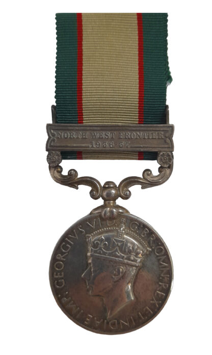 India General Service Medal, 1936-39, one clasp to Sepoy Mir Ashraf