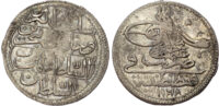 Ottoman Empire, Osman III (AH 1168-1171 / 1754-1757 AD), silver 1/4 Kurush