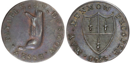 Essex , Dunmow, Spence’s Halfpenny 1793