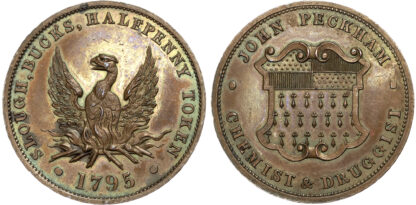 Bucks. Slough, John Peckham Halfpenny 1795