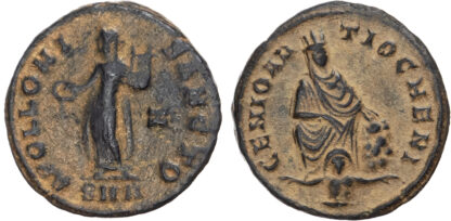 Christian Persecution Issue, Bronze Follis
