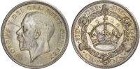 George V (1910-1936) Crown, 1928, Wreath Type