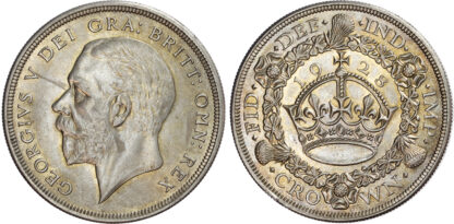 George V (1910-1936) Crown, 1928, Wreath Type