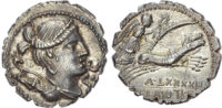 Ti. Claudius Nero, Silver Denarius