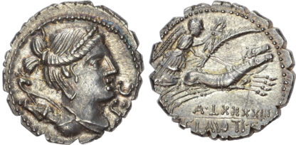 Ti. Claudius Nero, Silver Denarius