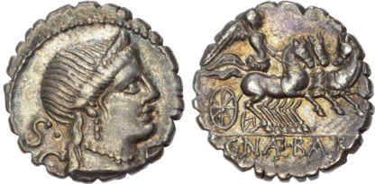 C. Naevius Balbus, Silver Denarius