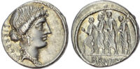 Brutus, Silver Denarius