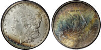 USA, silver Morgan Dollar, 1884, Carson City - GSA