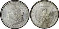 USA, silver Morgan Dollar, 1882, Carson City - GSA