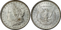 USA, silver Morgan Dollar, 1882, Carson City - GSA