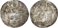 Italy, Papal States, Urban VIII (1623-1644), silver Testone