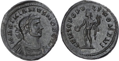 Galerius Caesar, Billon Follis, London