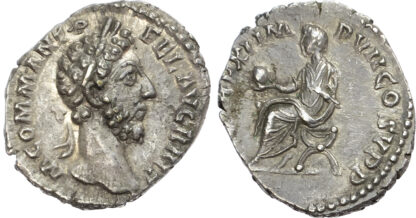 Commodus, Silver Denarius