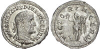 Maximinus Thrax, Silver Denarius