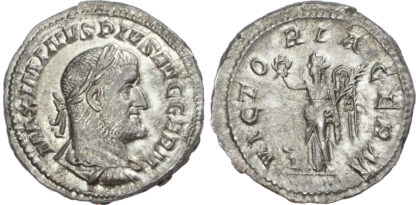 Maximinus Thrax, Silver Denarius