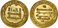Abbasid, al-Muktafi (AH 289-295 / 902-908 AD), gold Dinar