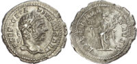 Geta as Augustus, Silver Denarius