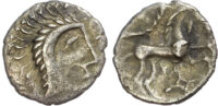 Iceni, Silver Unit, 'Norfolk God' type