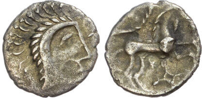 Iceni, Silver Unit, 'Norfolk God' type