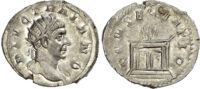 Divus Trajan, Silver Antoninianus