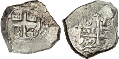 Bolivia (colonial), Ferdinand VI (1746-1759), silver Cob of 8 Reales