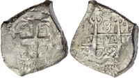 Bolivia (colonial), Ferdinand VI (1746-1759), silver Cob of 8 Reales