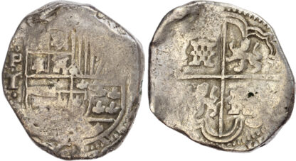 Bolivia (colonial), Philip IV (1621-1665), silver Cob of 8 Reales