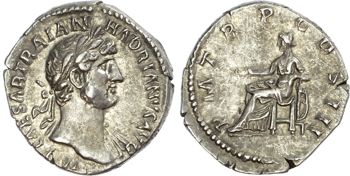 Hadrian, Silver Denarius