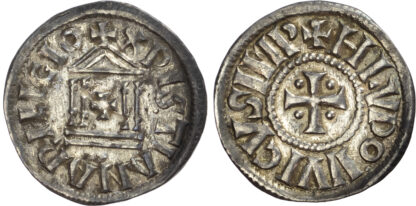 France, Carolingians, Louis the Pious (814-840), silver Denier