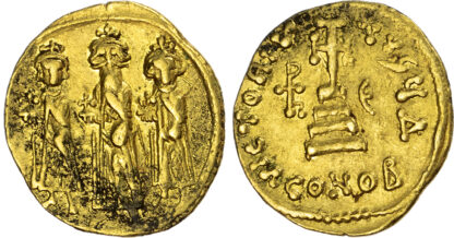 Heraclius, Gold Solidus