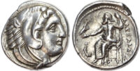 Alexander III the Great, Silver Tetradrachm, lifetime issue