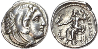 Alexander III the Great, Silver Tetradrachm, lifetime issue