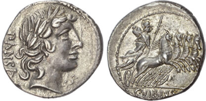 C. Vibius C. f. Pansa, Silver Denarius