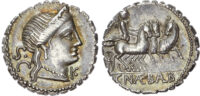 C. Naevius Balbus, Silver Denarius