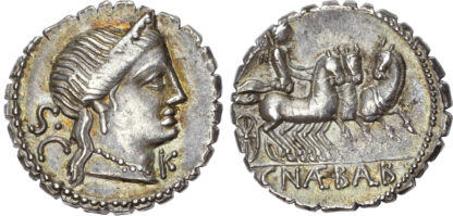 C. Naevius Balbus, Silver Denarius
