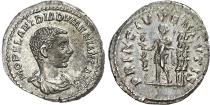 Diadumenian, Silver Denarius