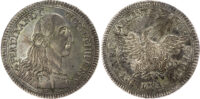 Italy, Sicily, Ferdinand III (1759-1816), silver Oncia / 30 Tari, 1793 - AU 55