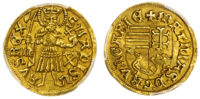 Hungary, Matthias Corvinus (1458-1490 AD), gold Goldgulden - finest known