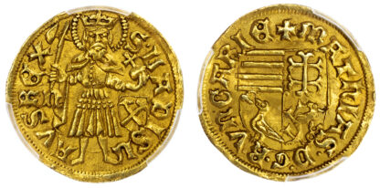 Hungary, Matthias Corvinus (1458-1490 AD), gold Goldgulden - finest known