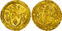France, Louis XI (1461-1483), Écu d'or à la couronne