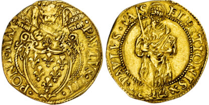 Italy, Papal States, Paul III (1534-1549), Scudo d’Oro