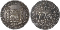 Peru, Charles III (1759-1788), silver 8 Reales, 1761 JM - XF 45