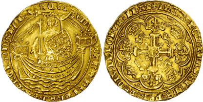 Edward III (1327-77) Noble, Fourth coinage, treaty period, London, issued between 1361-69